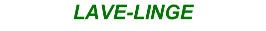 LAVE-LINGE